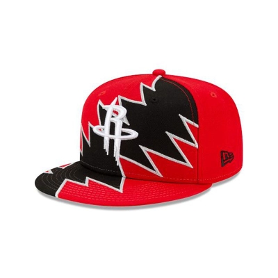 Sapca New Era Houston Rockets NBA Flash 9FIFTY Snapback - Rosii